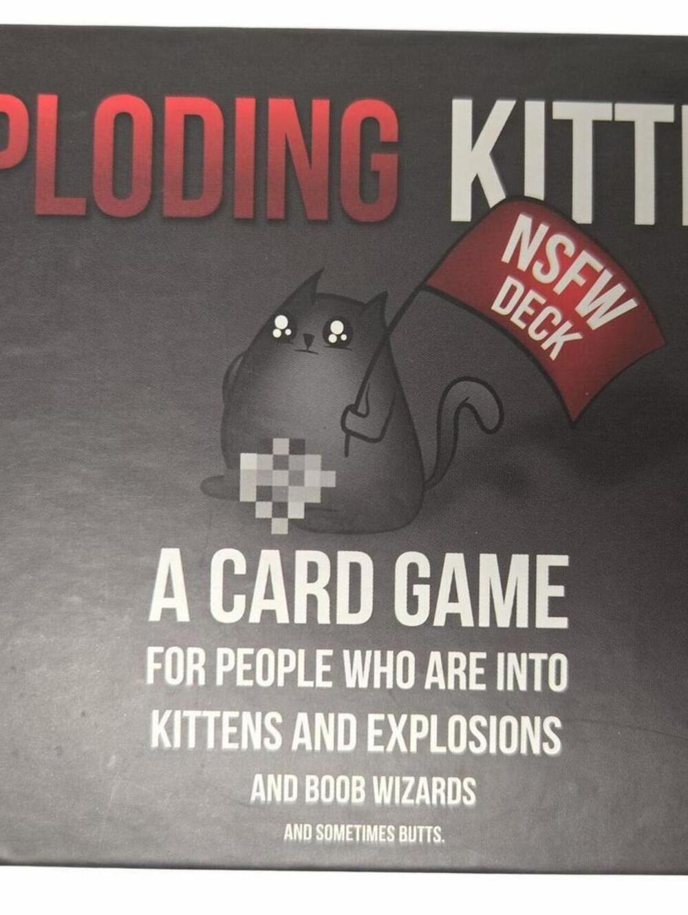 Exploding Kittens NSFW Deck Card Game - For 2-5 Players, Ages 30 and Up